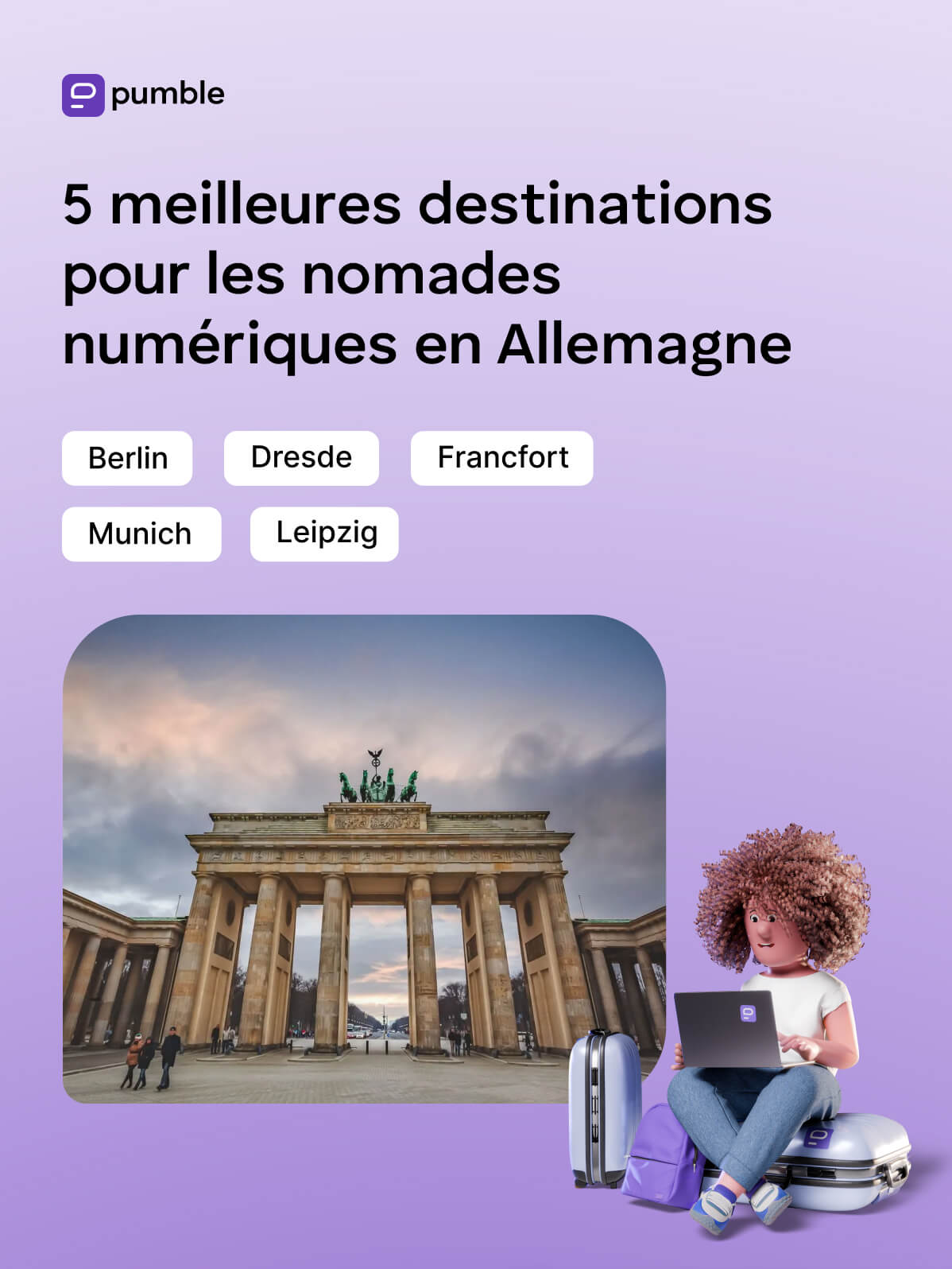 Les 5 meilleures destinations pour les nomades numériques en Allemagne