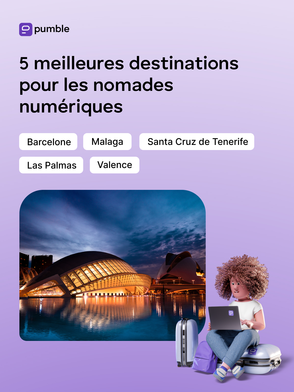 Les 5 meilleures destinations pour les nomades numériques en Espagne
