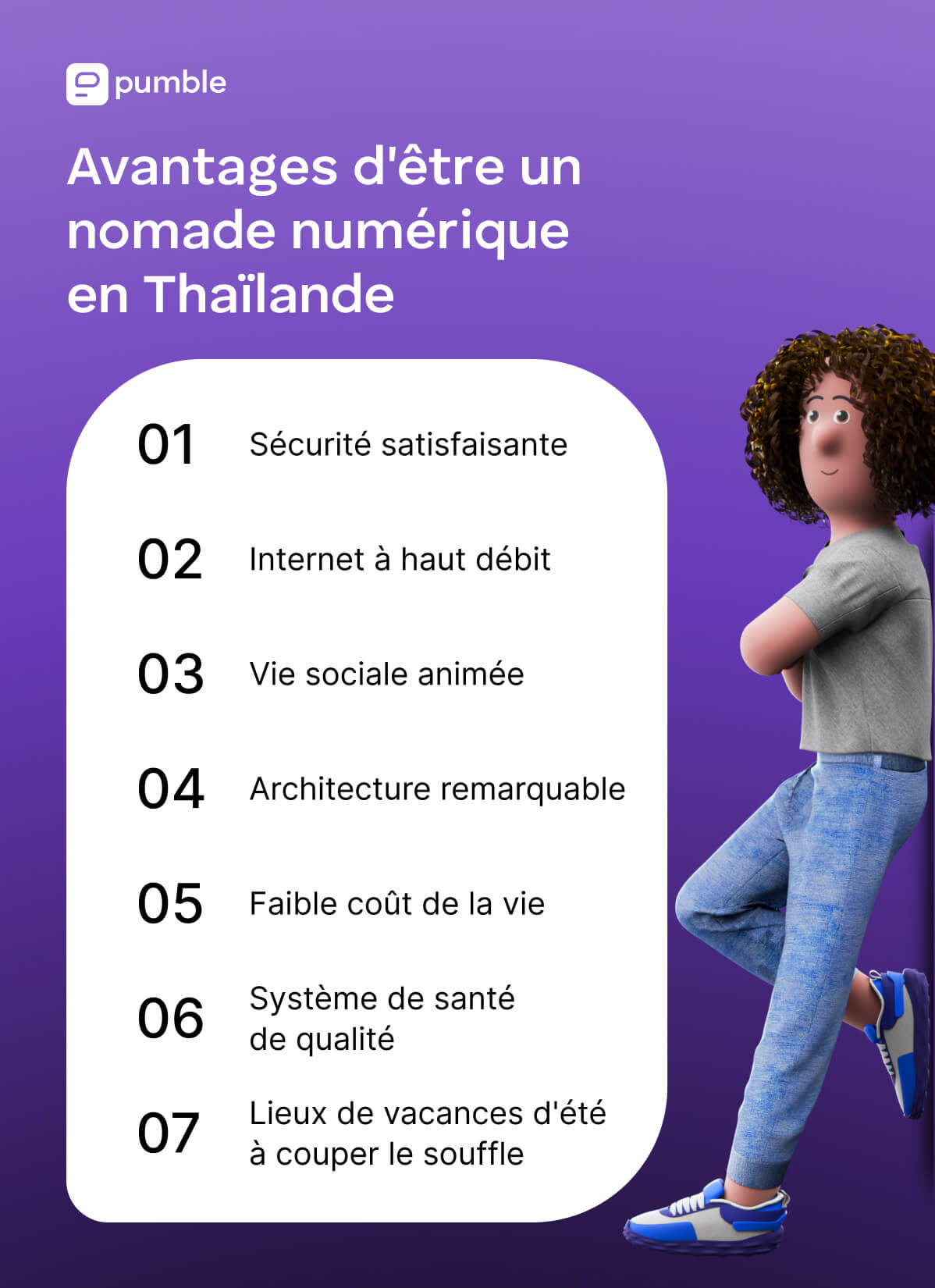 Les avantages d'être un nomade numérique en Thaïlande