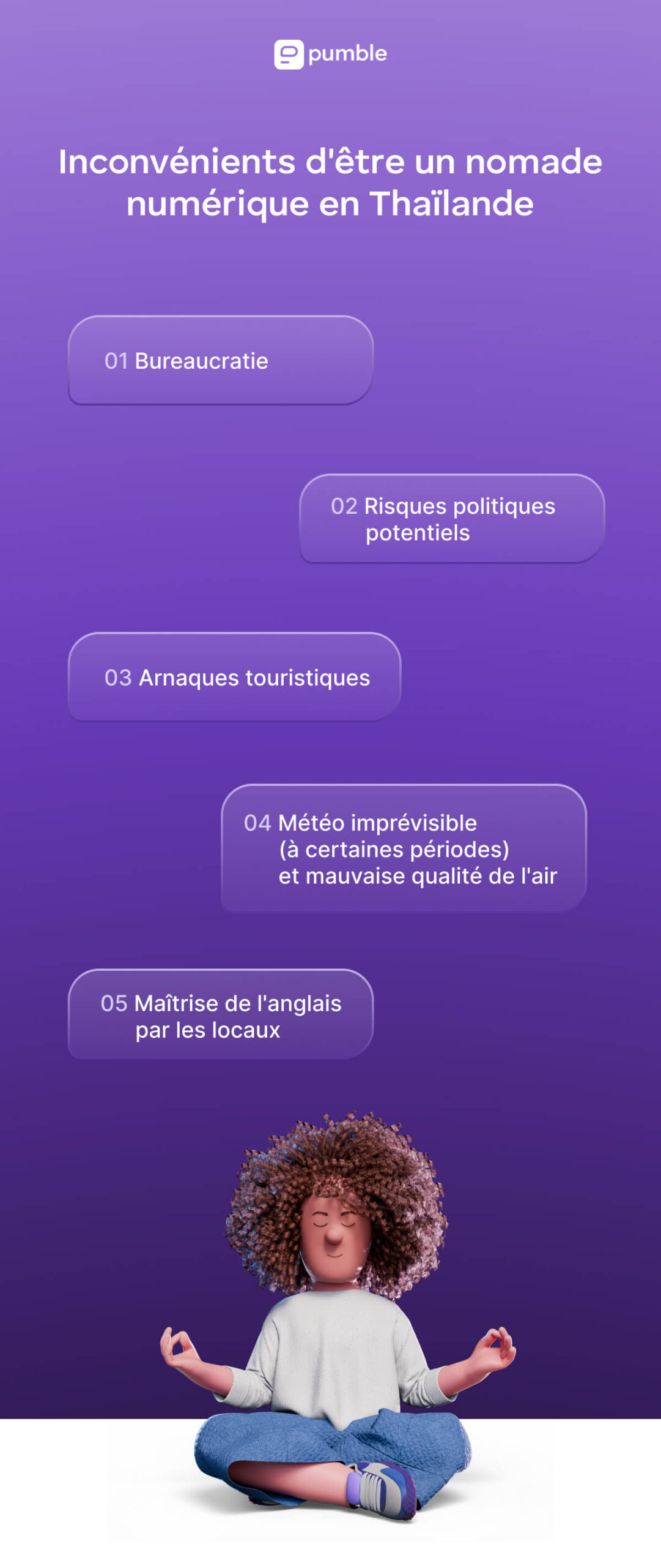 Les inconvénients d'être un nomade numérique en Thaïlande