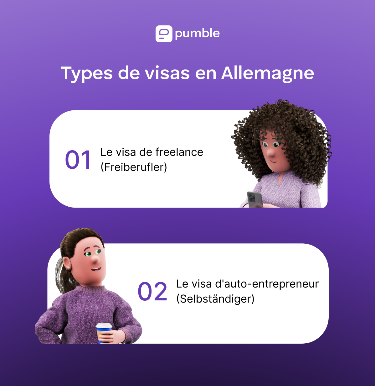 Types de visas pour nomades numériques en Allemagne