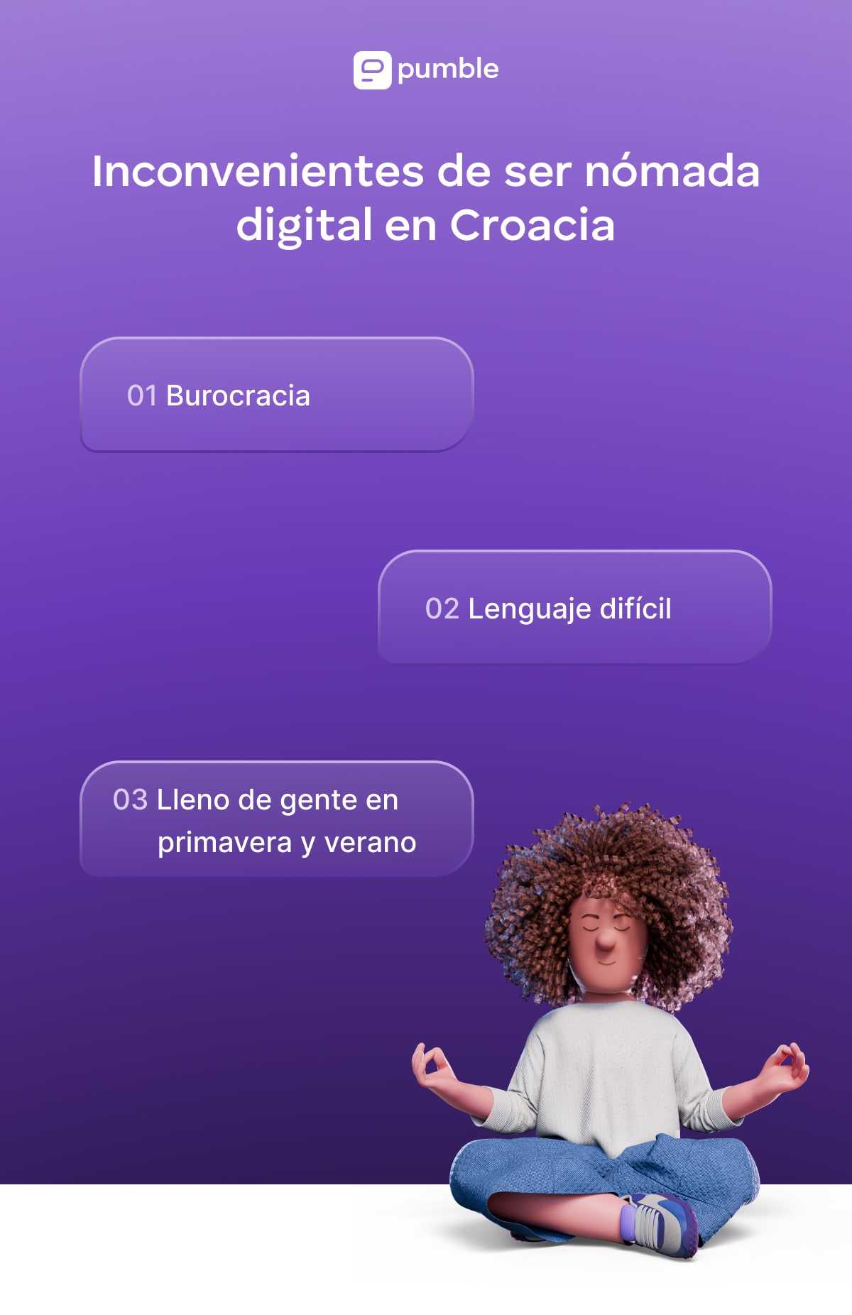 Inconvenientes de ser un nómada digital en Croacia