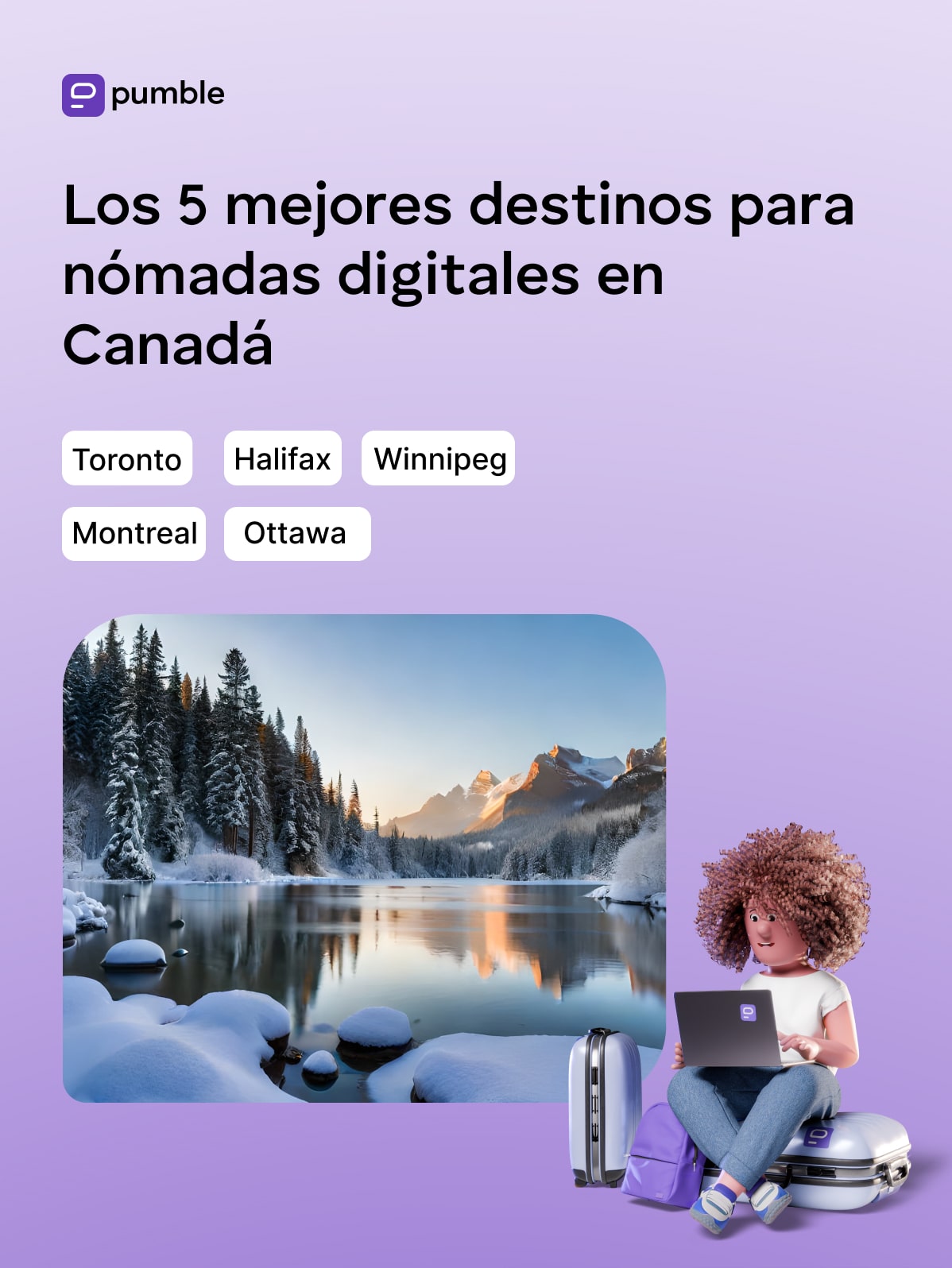 Los 5 mejores destinos para nómadas digitales en Canadá