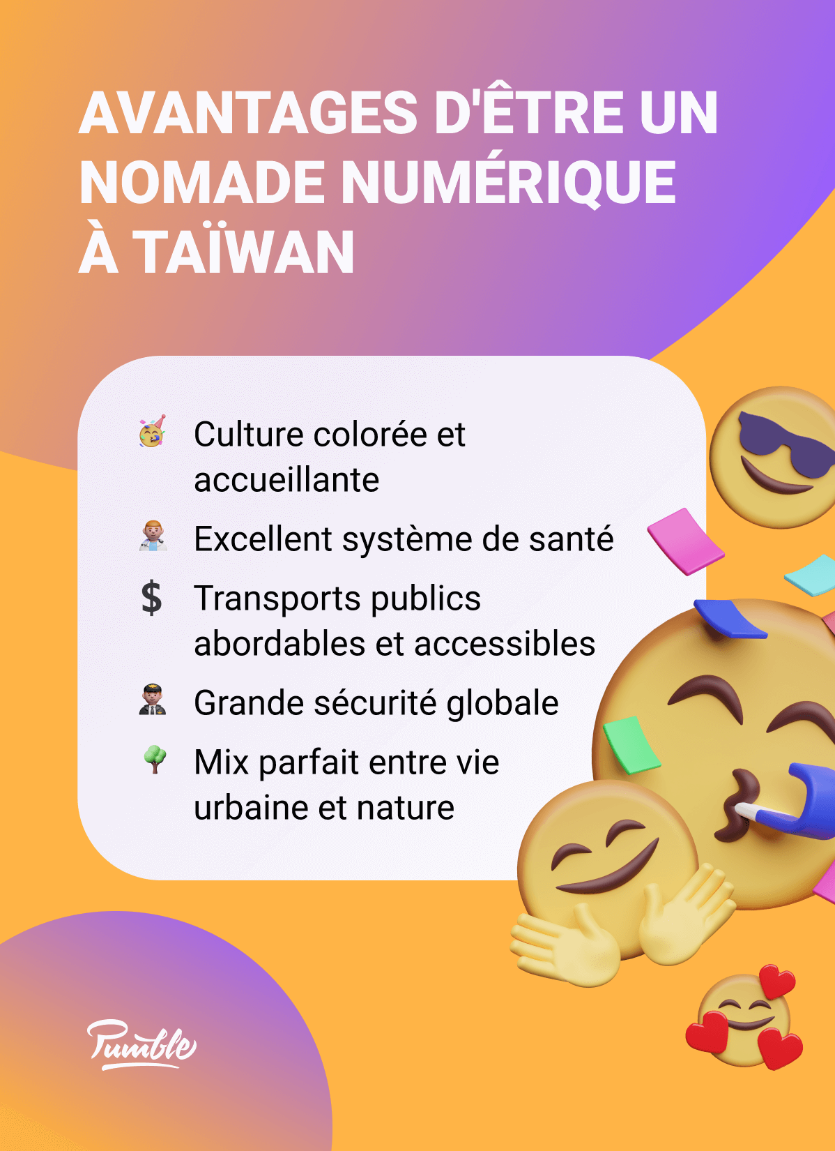 Benefits of being a digital nomad in Taiwan