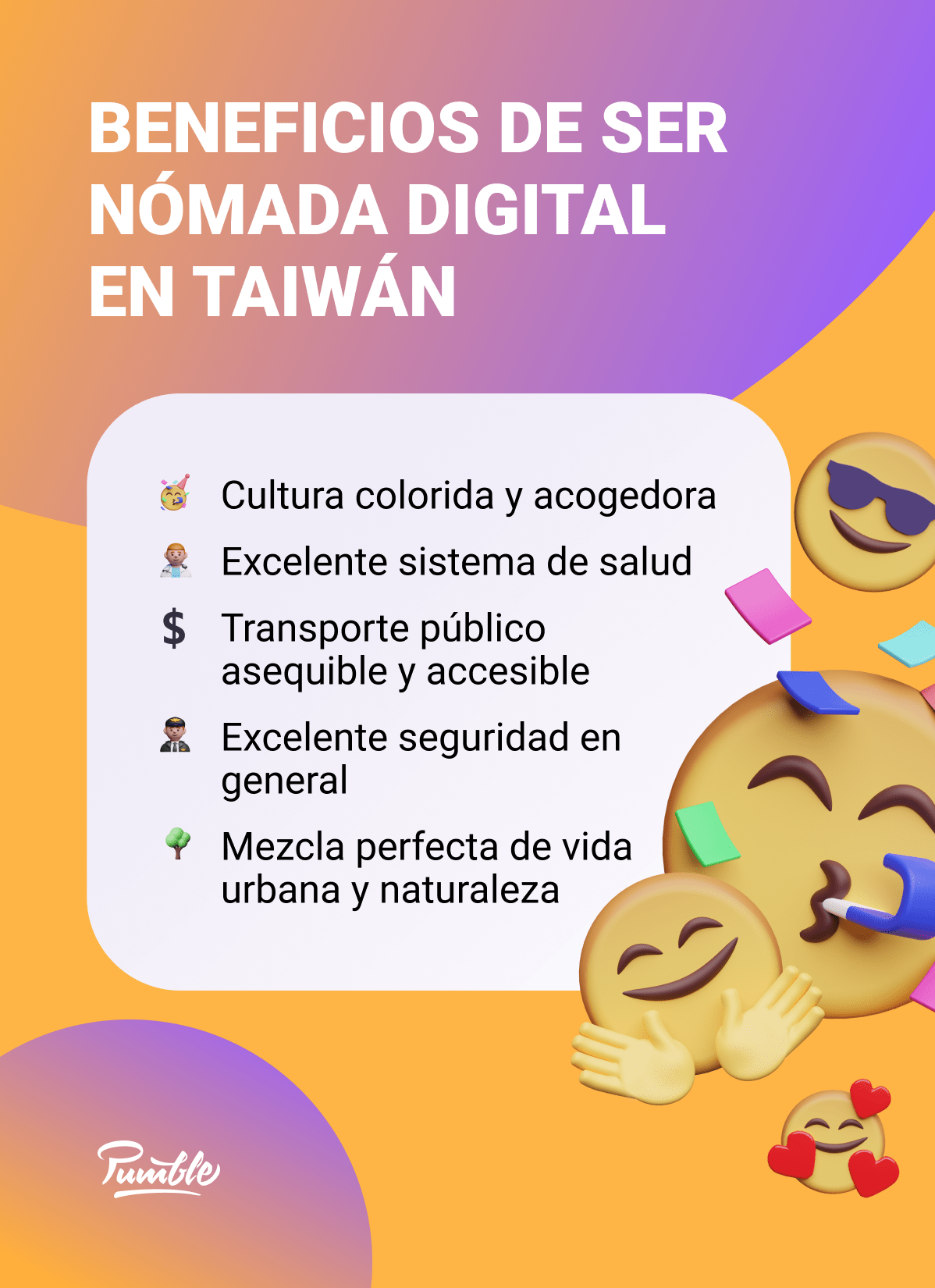 Beneficios de ser un nómada digital en Taiwán