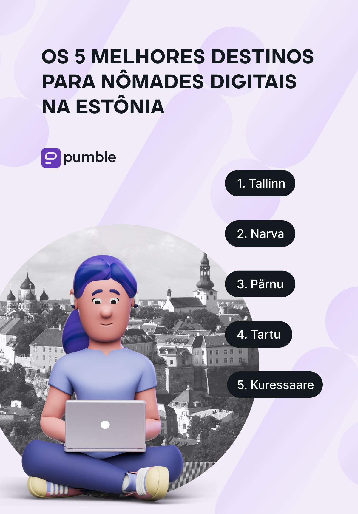 Best destinations for digital nomads in Estonia
