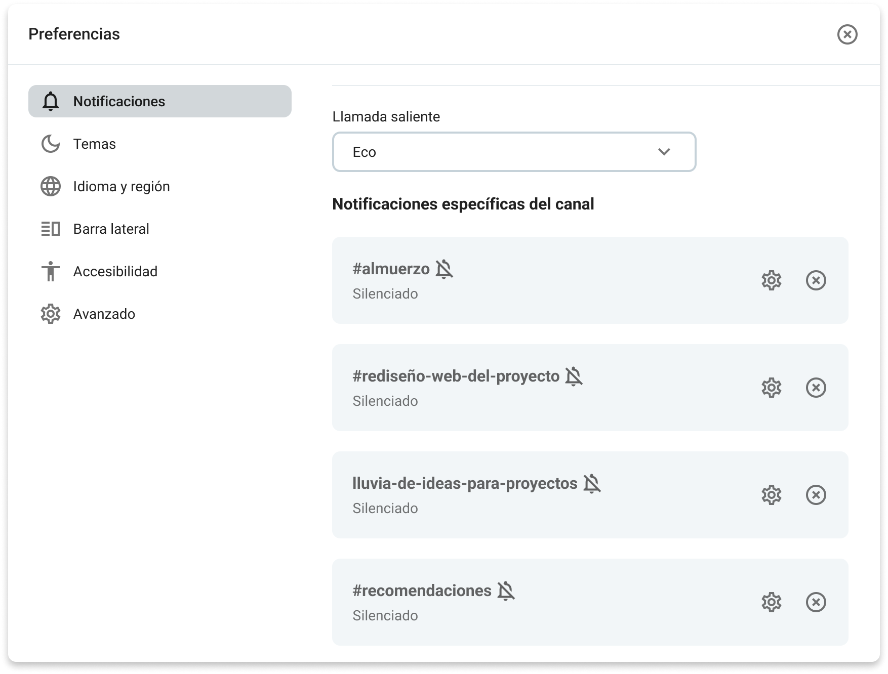 Silencia canales en Pumble y elimina distracciones innecesarias