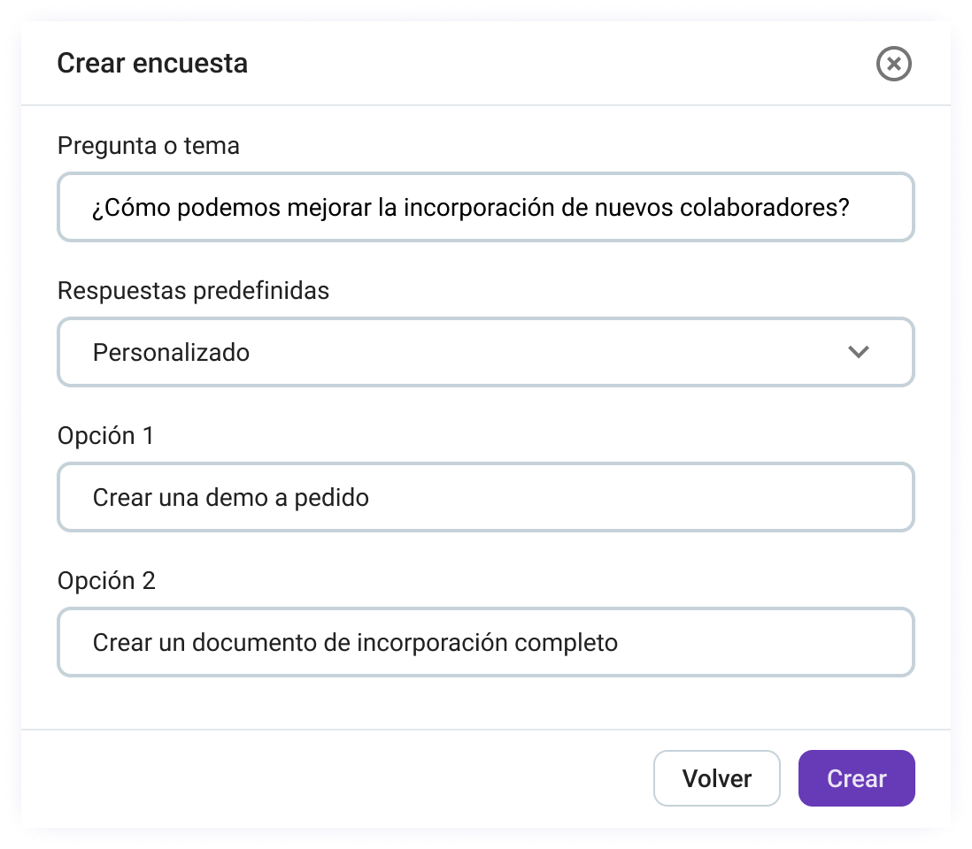 Run polls and surveys in Pumble