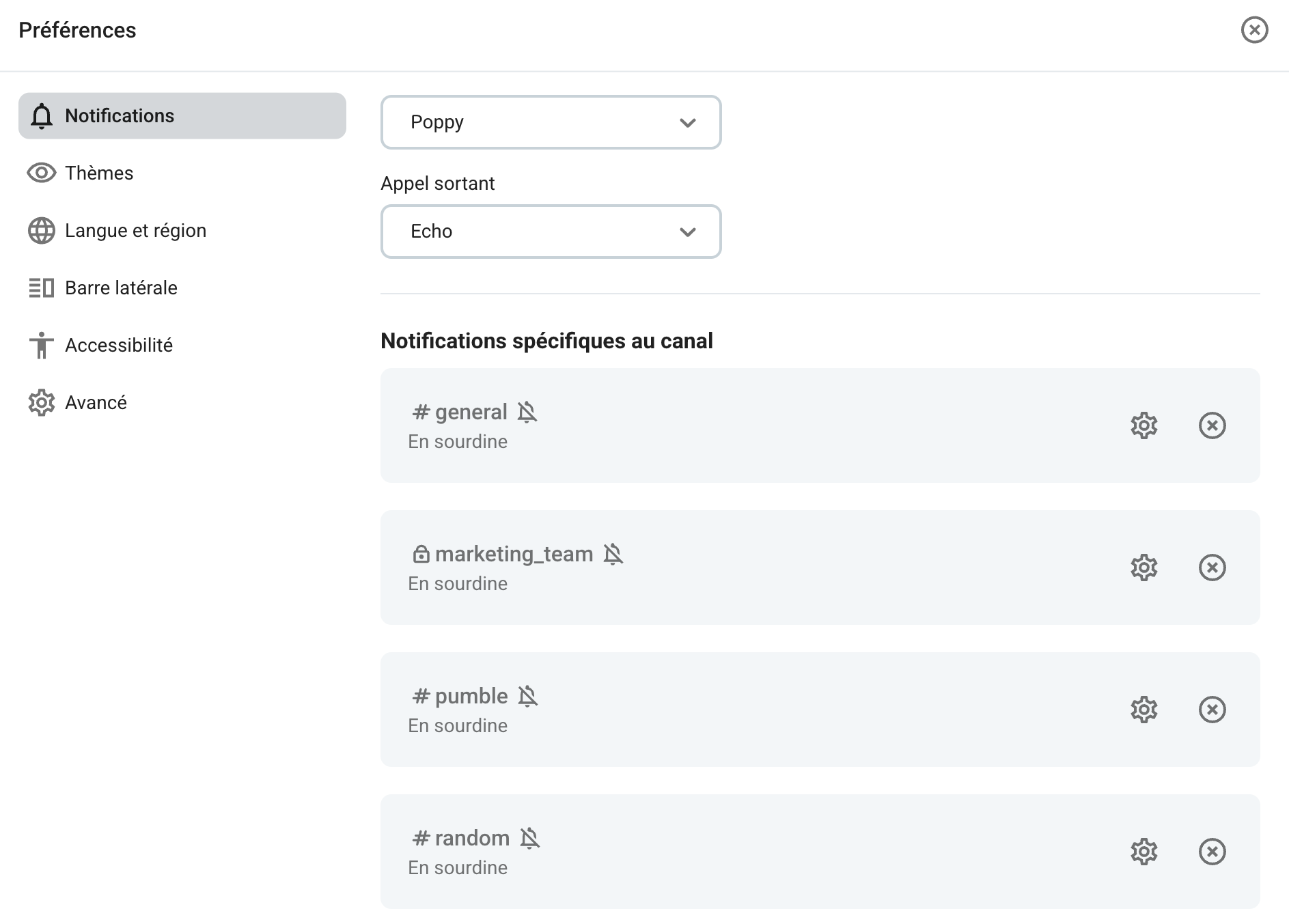 Désactivez les canaux dans Pumble et éliminez les distractions inutiles