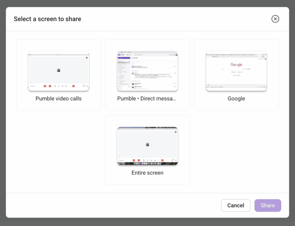 Pumble Screen Sharing: How to Screen Share Your Presentation