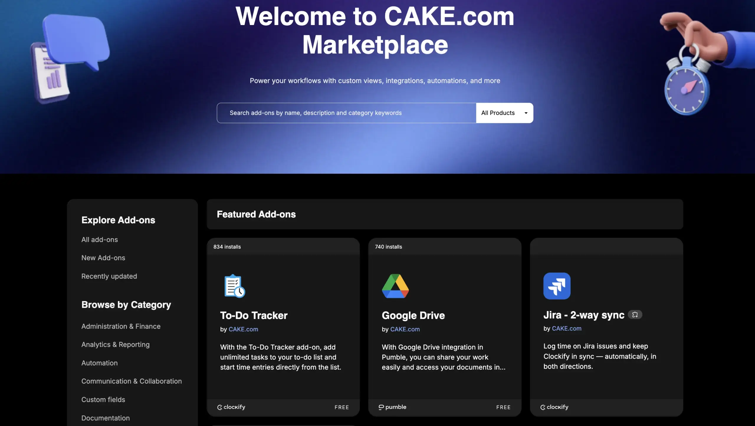 CAKE.com Marketplace