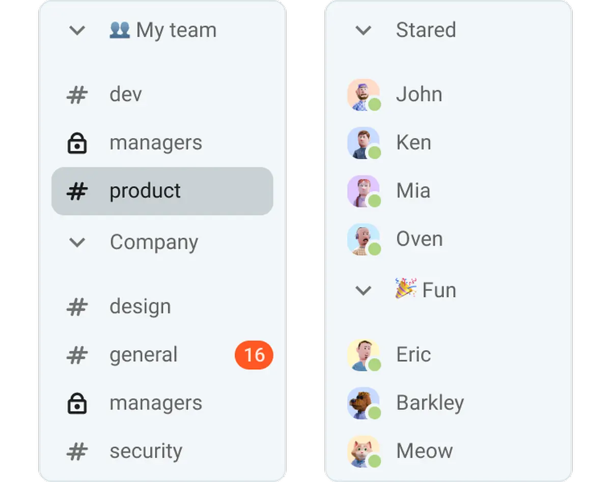 Customize your sidebar in a way that works for you and your workflow