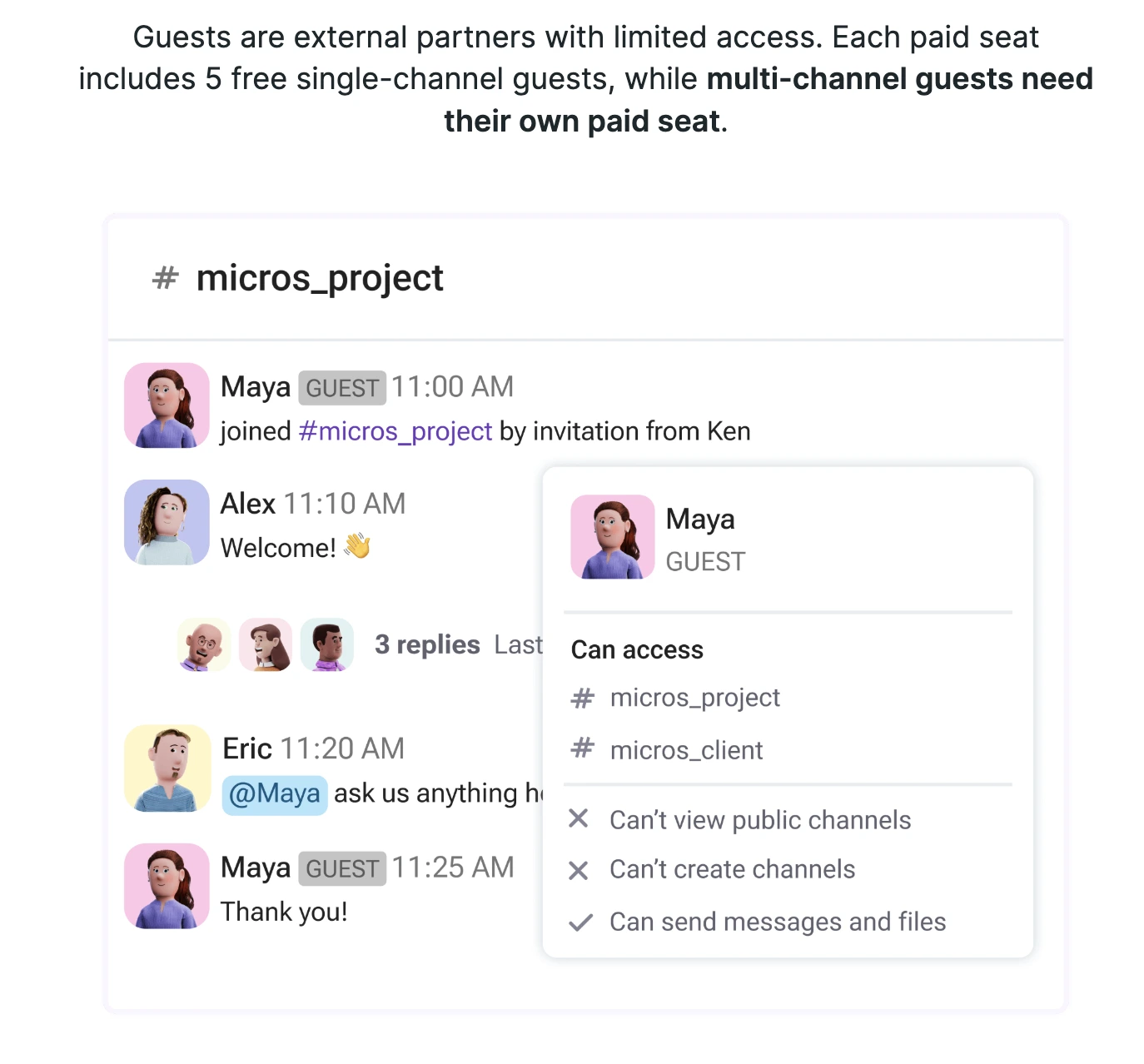 Explore guest accessin Pumble by CAKE.com 