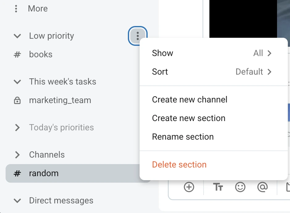Organize your sidebar in Pumble by CAKE.com