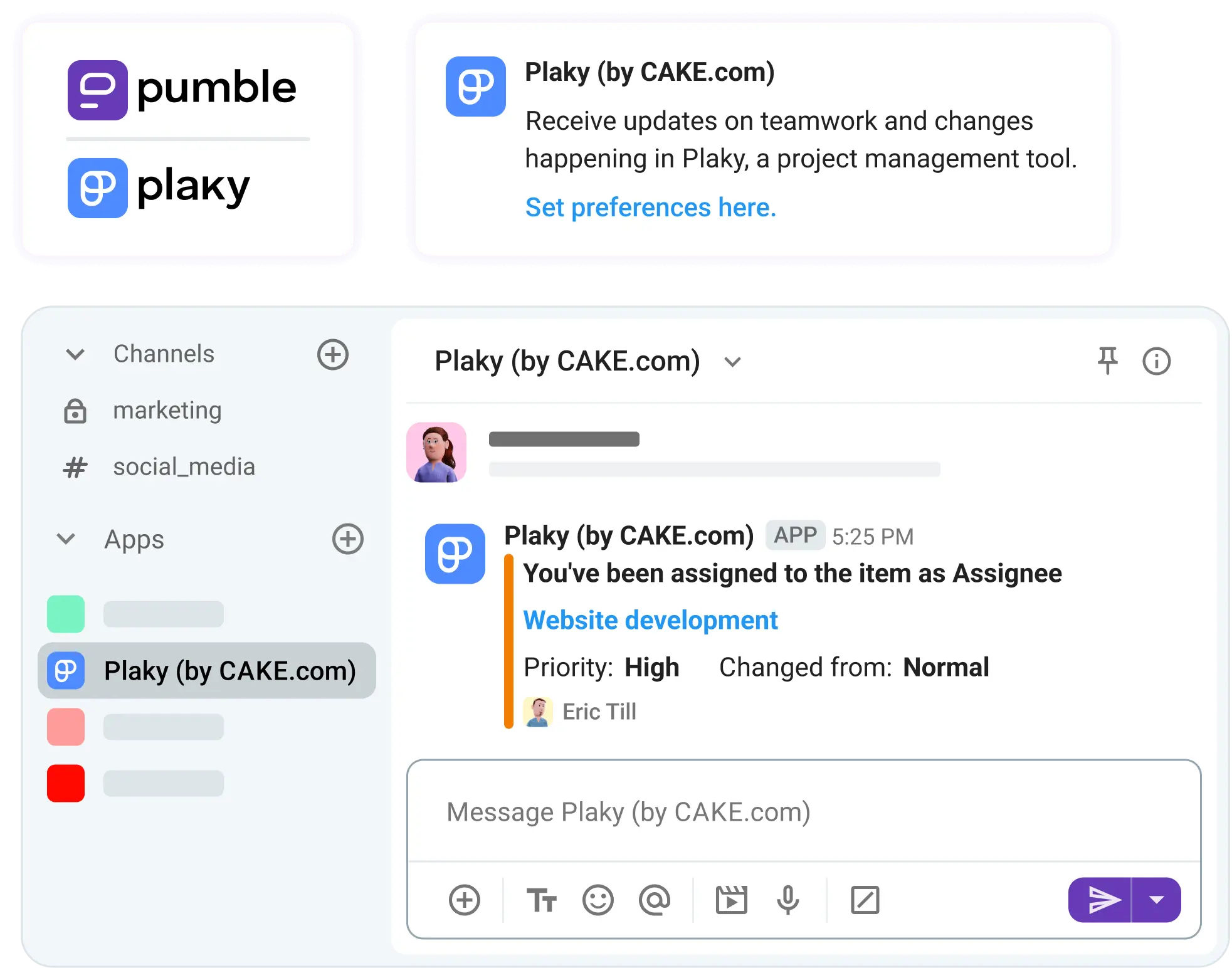 Plaky & Pumble — task management made easy