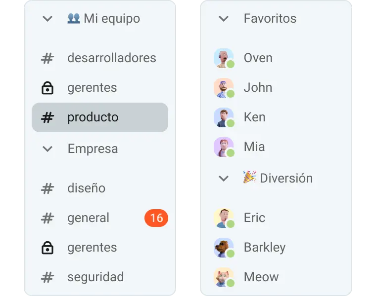 Personaliza tu barra lateral según tus necesidades y flujo de trabajo